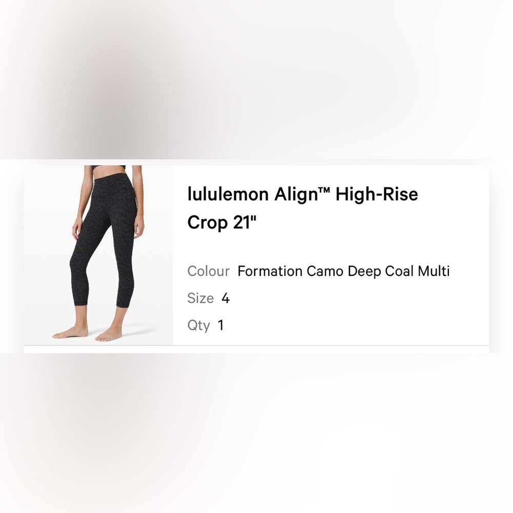 Lululemon 21” align leggings